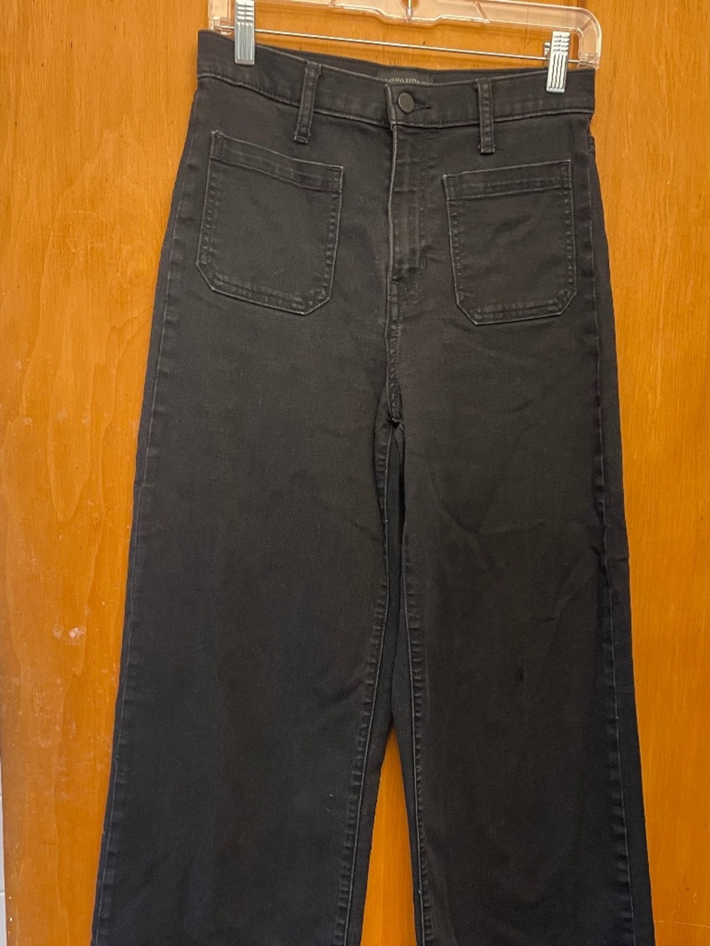 Banana Republic High Rise Wide Leg Jeans